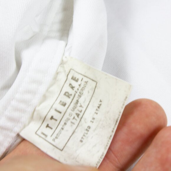 VINTAGE WHITE MULTIPOCKET D&G JACKET WHITE DENIM - Picture 6 of 8